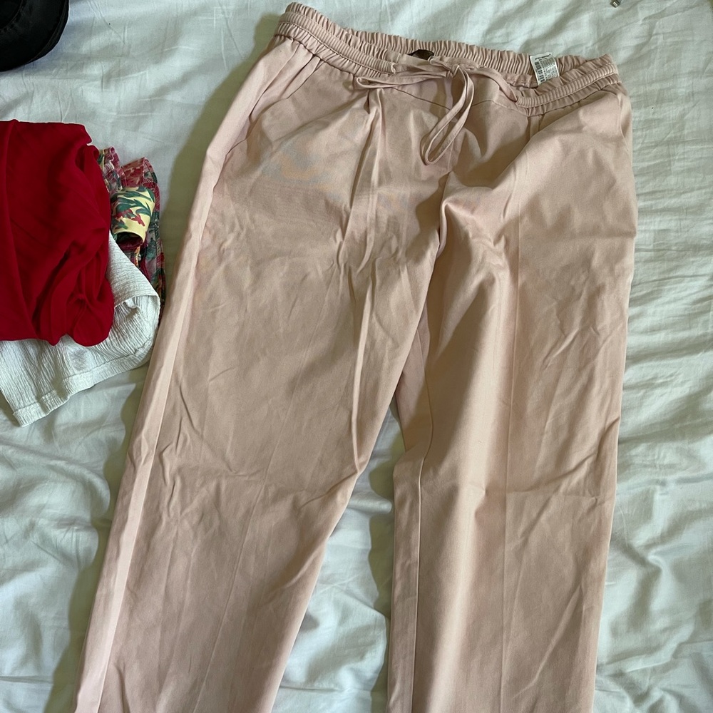 Pink Zara Joggers
